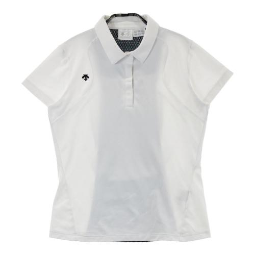 DESCENTE GOLF デサントゴルフ 半袖ポロシャツ ホワイト系