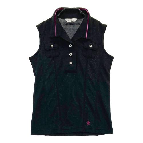 MUNSING WEAR マンシングウェア ジップ ノースリーブワンピース
