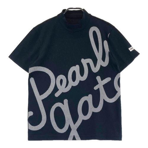 PEARLY GATES パーリーゲイツ 2024年モデル ハイネック半袖Tシャツ ブラック系 サイズ：4 ランク：A- 【中古】ゴルフウェア  Tシャツ 中古ゴルフウェア通販サイトSTST(ストスト)