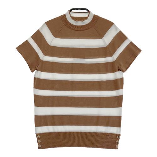 サイズ：38 LANVIN SPORT ランバン スポール  パンツ チェック ブラウン系 [240101431017] ゴルフウェア レディース ストスト 新品】LANVIN SPORT ランバン スポール パンツ チェック