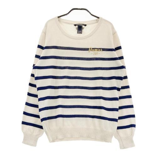 国内外の人気集結！ ZOY ベージュ系 ボーダー セーター ニット 071578711 ゾーイ ウエア