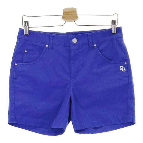 サイズ：1 PEARLY GATES パーリーゲイツ 2023年モデル ストレッチ ショートパンツ  グレー系 [240101481920] ゴルフウェア レディース ストスト PEARLY GATES パーリーゲイツ 2023年モデル ストレッチ ショート