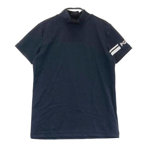 PEARLY GATES パーリーゲイツ モックネック 半袖Tシャツ プリント