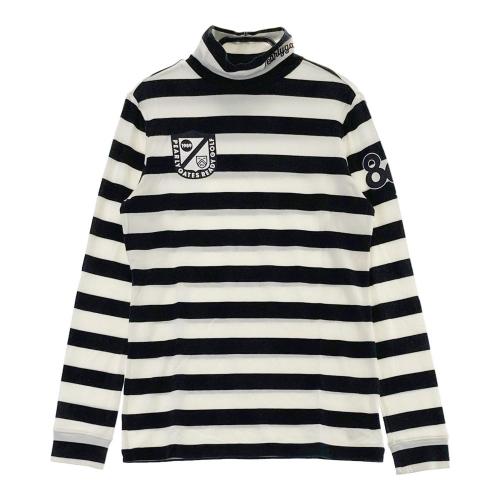PEARLY GATES パーリーゲイツ ハイネック 長袖Tシャツ ボーダー