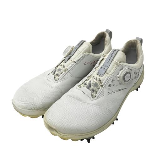 ecco エコー 10291359021 スパイクレス ゴルフシューズ S-THREE BOA ホワイト系 サイズ：37 ランク：B 【中古】ゴルフウェア  シューズ 中古ゴルフウェア通販サイトSTST(ストスト)