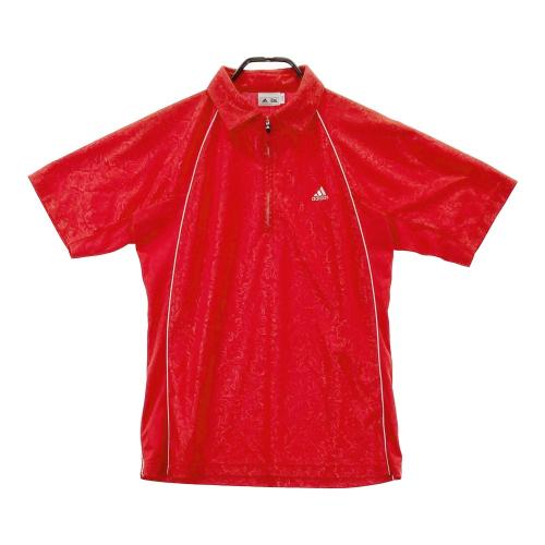 ADIDAS GOLF アディダスゴルフ N57306 ハーフジップ 半袖Tシャツ