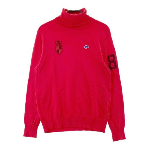 PEARLY GATES パーリーゲイツ タートルネックニットセーター チェック