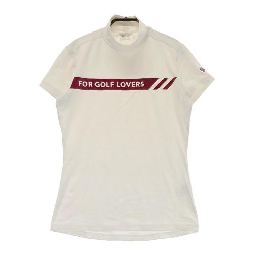 DESCENTE GOLF デサントゴルフ ハイネック半袖Tシャツ ブルー系