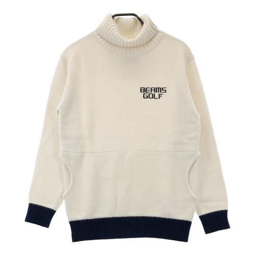 BEAMS GOLF ビームスゴルフ タートルニットセーター ブラウン系