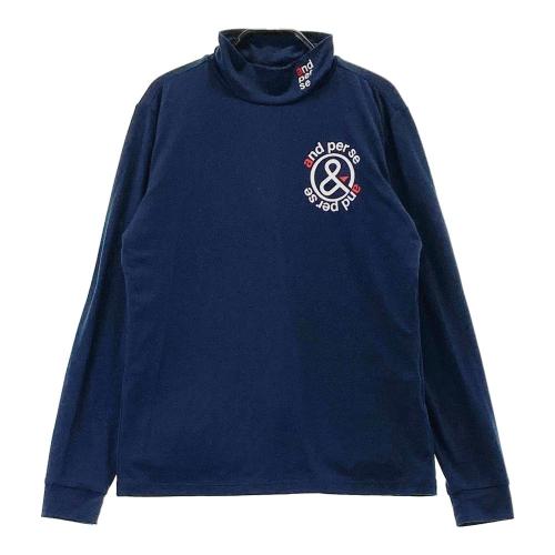 AND PER SE アンパスィ 2022年モデル ハイネック 半袖Tシャツ 総