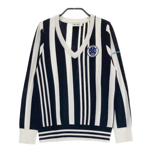 ADIDAS GOLF アディダスゴルフ A04998 ウール混 Vネック ニット