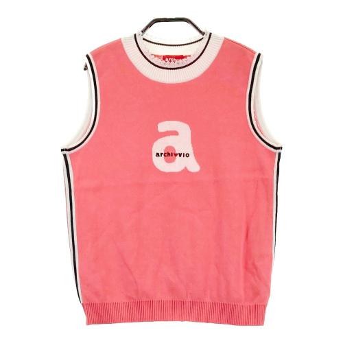 美品】アルチビオ archvio ベスト オレンジ