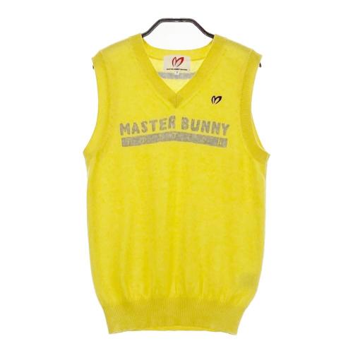 サイズ：1 MASTER BUNNY EDITION マスターバニーエディション  ジップベスト  イエロー系 [240101466173] ゴルフウェア レディース ストスト MASTER BUNNY EDITION マスターバニーエディション ジップベスト