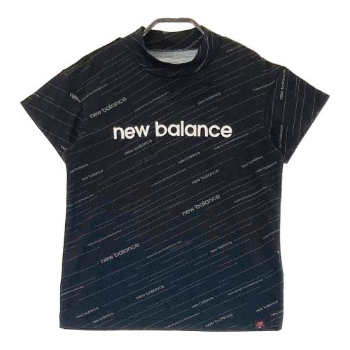 サイズ：1 NEW BALANCE GOLF ニューバランス 2025年モデル モックネック 長袖Tシャツ  ブラック系 [240101442258] ゴルフウェア レディース ストスト NEW BALANCE GOLF ニューバランス 2025年モデル モックネック
