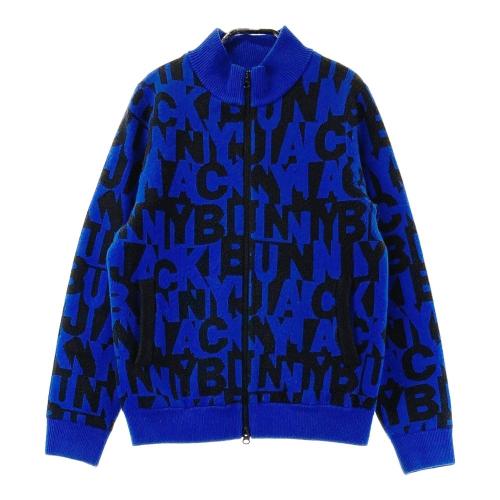 JACK BUNNY ジャックバニー フルジップニットジャケット ブラック系