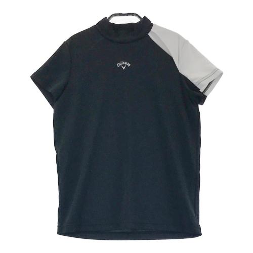 Callaway 黒 ハイネックTシャツ CALLAWAY キャロウェイ ハイネック 半袖Tシャツ ブラック系 サイズ：S