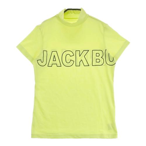JACK BUNNY ジャックバニー モックネック半袖Tシャツ 総柄