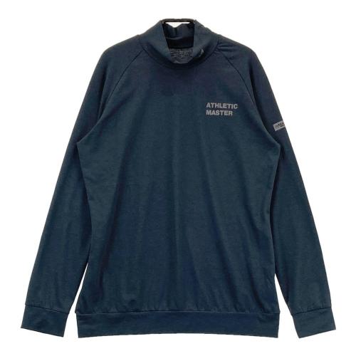 サイズ：0 MASTER BUNNY EDITION マスターバニーエディション  ハイネック 長袖Tシャツ  ネイビー系 [240101450627] ゴルフウェア レディース ストスト MASTER BUNNY EDITION マスターバニーエディション ハイネック