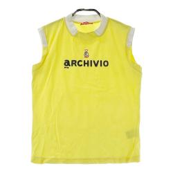 サイズ：38 ARCHIVIO アルチビオ A059604 ノースリーブTシャツ  イエロー系 [240101416446] ゴルフウェア レディース ストスト ARCHIVIO アルチビオ A059604 ノースリーブTシャツ イエロー系