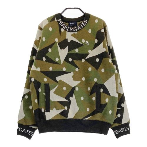 PEARLY GATES パーリーゲイツ 2022年 ハイネック ニットセーター 花柄