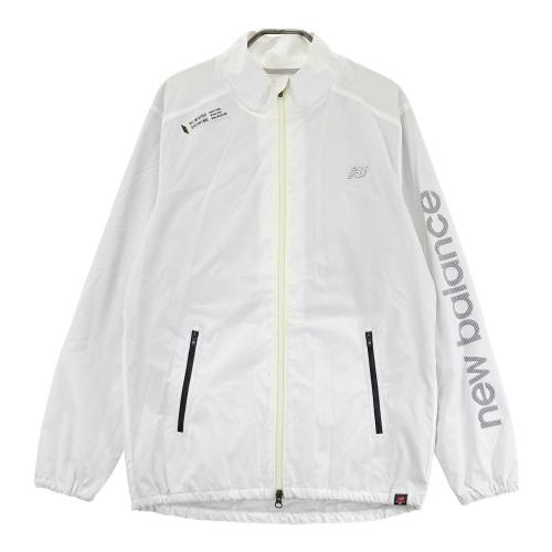 【new balance golf】裏地付ニットジップジャケット　ブルゾン　6 NEW BALANCE GOLF ニューバランス 裏地付 ニット ジップ