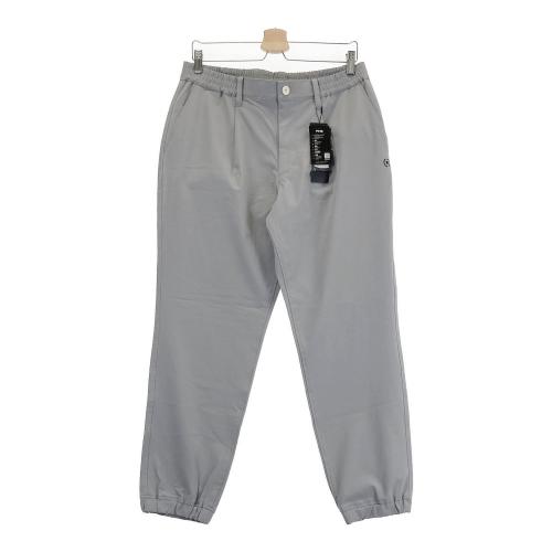 PING ピン 超ストレッチ パンツ L グレー系 ワンポイント ゴルフ メンズ セール・アウトレット】ツイルストレッチパンツ(ロングパンツ