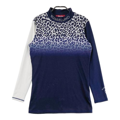 ブランド一覧 | ワールド オンラインストア RUSSELUNO ラッセルノ ハイネック 長袖Tシャツ ルチャ チェック レディースウェア