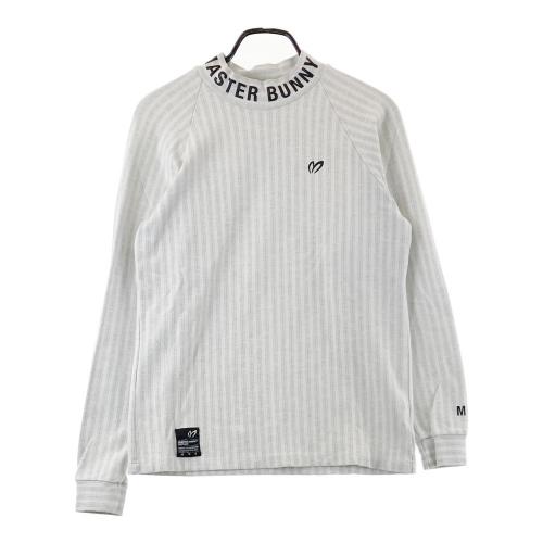 サイズ：5 MASTER BUNNY EDITION マスターバニーエディション  ハイネック長袖Tシャツ  グレー系 [240101435152] ゴルフウェア メンズ ストスト サイズ：5 MASTER BUNNY EDITION マスターバニーエディション