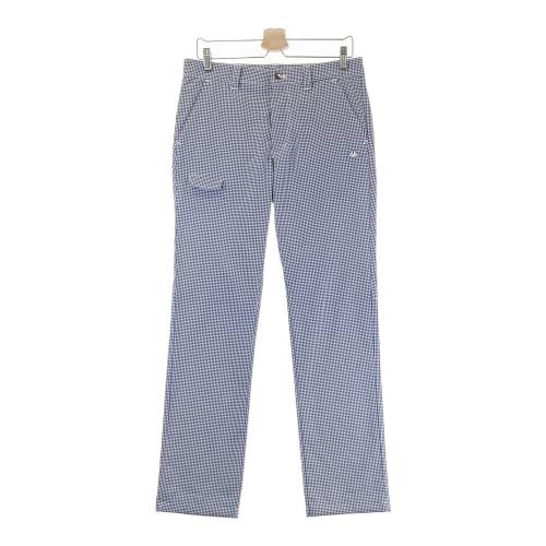 KAPPA GOLF カッパゴルフ ストレッチパンツ 千鳥柄 グリーン系 サイズ