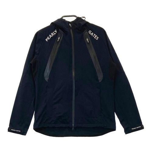 PEARLY GATES ゴルフアウタージャケットトップ 正規販売店】[PEARLY GATES]Nyブライトタフタ×Octa フーディ