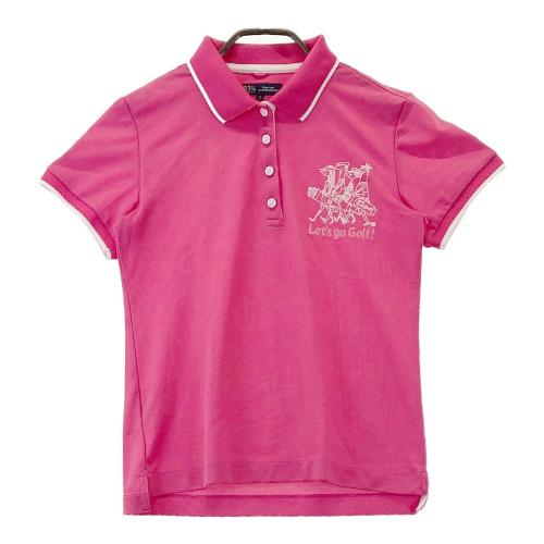 23区GOLF ニジュウサンク ゴルフ 長袖 見立て ジャケット ピンク 2