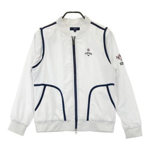 CALLAWAY キャロウェイ 2WAY ジップジャケット ホワイト系 サイズ：L