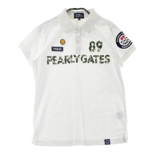 【美品】PEARLYGATES カモフラニット　size０ PEARLY GATES パーリーゲイツ 2020年モデル ハーフジップニット