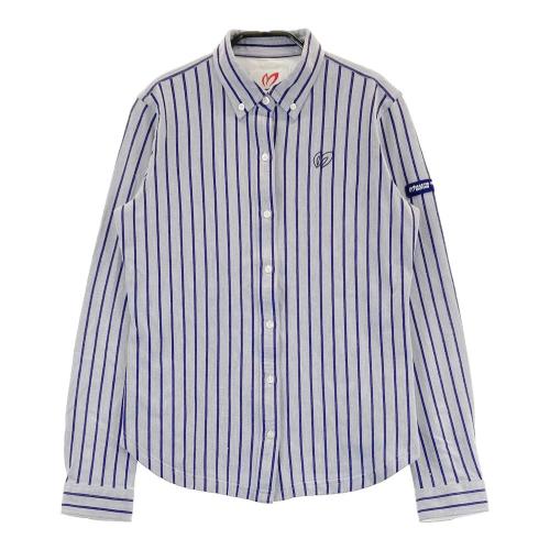 MASTER BUNNY EDITION 長袖シャツ ストライプ柄　サイズ5 MASTER BUNNY EDITION マスターバニーエディション 長袖シャツ