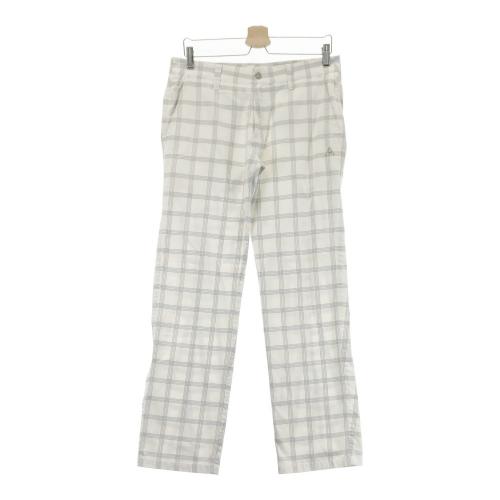 新品 パーリーゲイツゴルフ 秋冬 チェック柄 ストレッチパンツ/4