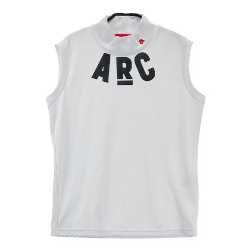 サイズ：36 ARCHIVIO アルチビオ  ハイネック ノースリーブTシャツ ボーダー柄 ホワイト系 [240101427708] ゴルフウェア レディース ストスト ARCHIVIO アルチビオ ハイネック ノースリーブTシャツ ボーダー