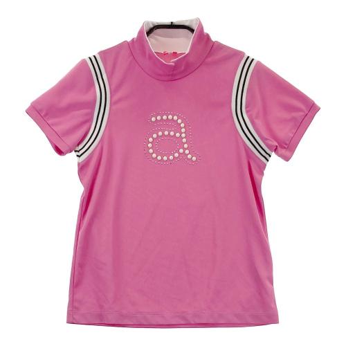 サイズ：36 ARCHIVIO アルチビオ 2023年 長袖ハイネックTシャツ  ホワイト系 [240101433472] ゴルフウェア レディース ストスト サイズ：36 ARCHIVIO アルチビオ 2023年 長袖ハイネックTシャツ