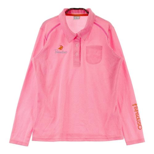 Paradiso - 【GOLFウェア】未使用 Paradiso ポロシャツ 半袖 総柄 Mサイズ PARADISO パラディーゾ 半袖ポロシャツ 花 総柄 イエロー系