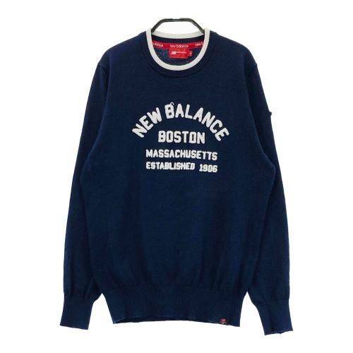 【中古】new balance golf フルジップセーター L-XL 相当 中古】new balance golf フルジップセーター L-XL 相当