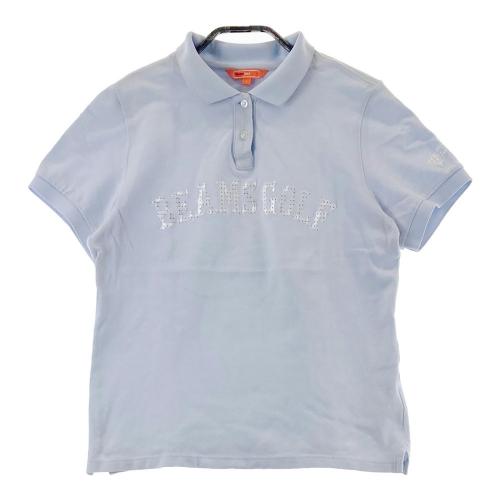 BEAMS GOLF ビームスゴルフ 半袖 ポロシャツ ブルー系 サイズ：M