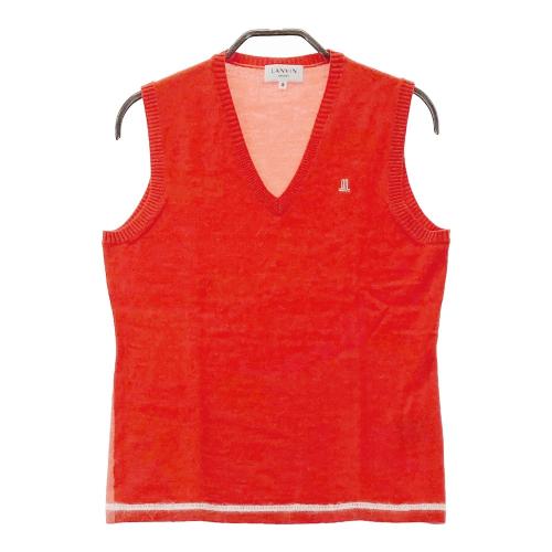 LANVIN SPORT ランバン スポール Vネック ニットベスト ブルー系