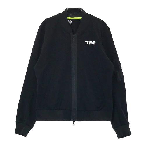 サイズ：M TFW49 ティーエフダブリューフォーティーナイン  ハーフジップ長袖Tシャツ  ブルー系 [240101443730] ゴルフウェア レディース ストスト TFW49 ティーエフダブリューフォーティーナイン ハーフジップ