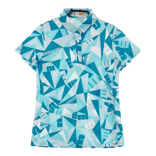 美品　Munsing wear 半袖ポロシャツ　ワンピース MUNSING WEAR マンシングウェア 2022年モデル 半袖ポロ