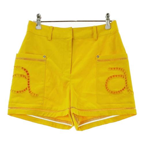 ARCHIVIO アルチビオ ショートパンツ 花柄 イエロー系 サイズ