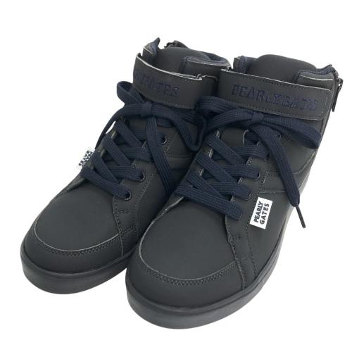 35,200円新品【パーリーゲイツ】ミドルカット ゴルフシューズ 紺 23cm PEARLY GATES パーリーゲイツ ゴルフシューズ ミドルカット