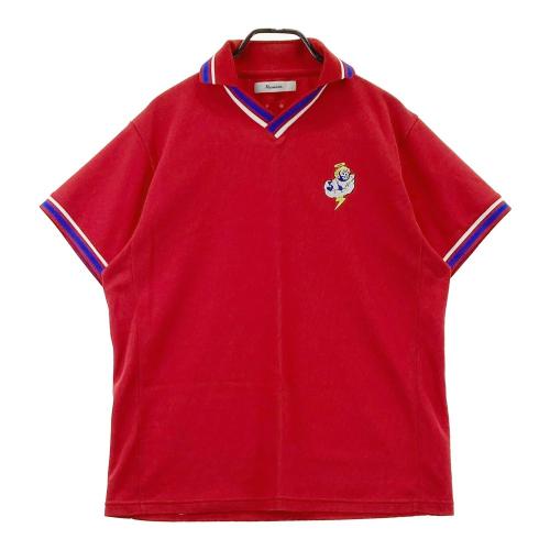 サイズ：L RUSSELUNO ラッセルノ ×味仙 半袖Tシャツ ルチャ  ブラック系 [240101442060] ゴルフウェア メンズ ストスト RUSSELUNO ラッセルノ ×味仙 半袖Tシャツ ルチャ ブラック系