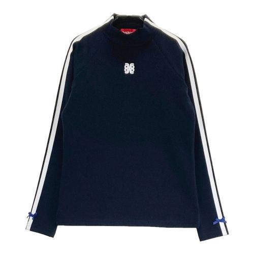 サイズ：38 ARCHIVIO アルチビオ A418820 2024年 長袖ハイネックTシャツ  ネイビー系 [240101345795] ゴルフウェア レディース ストスト ARCHIVIO アルチビオ A418820 2024年 長袖ハイネックTシャツ