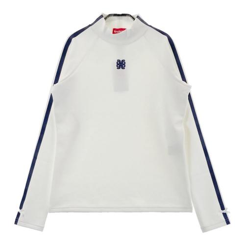 サイズ：38 ARCHIVIO アルチビオ A418820 2024年 長袖ハイネックTシャツ  ネイビー系 [240101345795] ゴルフウェア レディース ストスト ARCHIVIO アルチビオ A418820 2024年 長袖ハイネックTシャツ