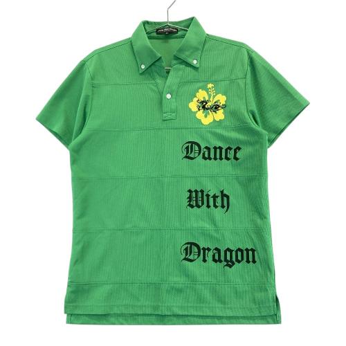 DANCE WITH DRAGON ダンスウィズドラゴン 半袖ポロシャツ