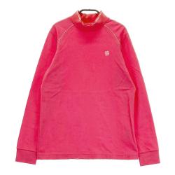 新品　セントアンドリュース　モックネックシャツ　長袖カットソー　ピンク　Mサイズ ゴルフアパレルブランド【St ANDREWS（セント・アンドリューズ